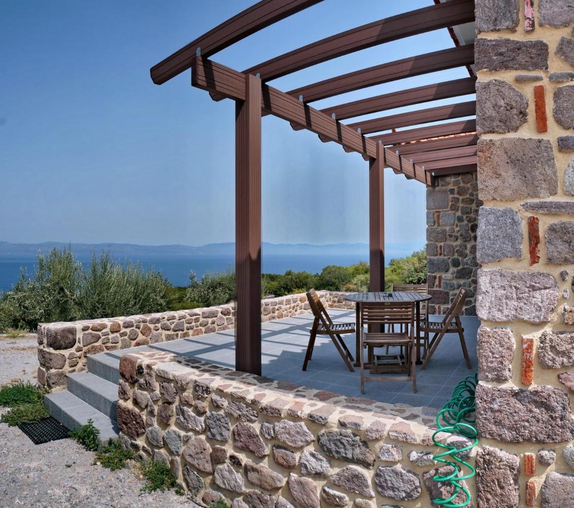 Villa Ktima Kiourelioti Skala Sykamineas Exterior foto