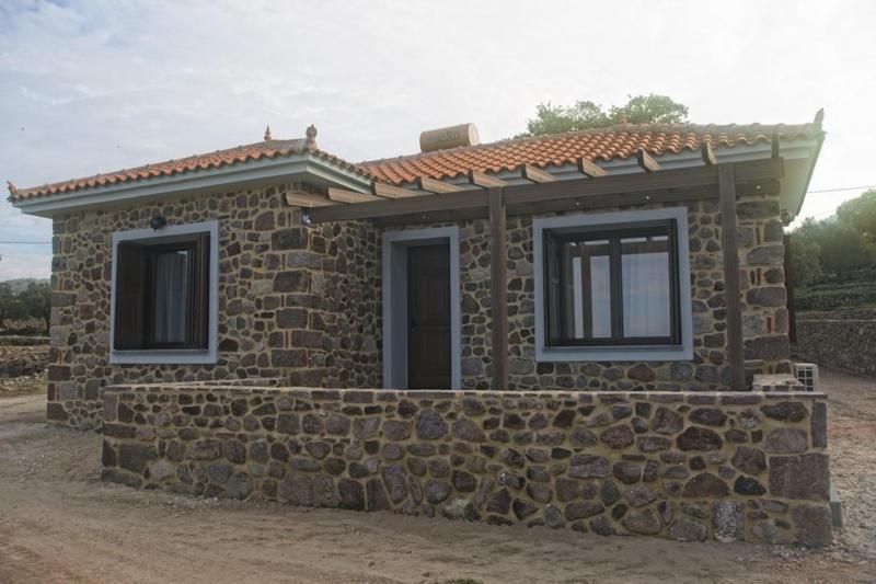 Villa Ktima Kiourelioti Skala Sykamineas Exterior foto
